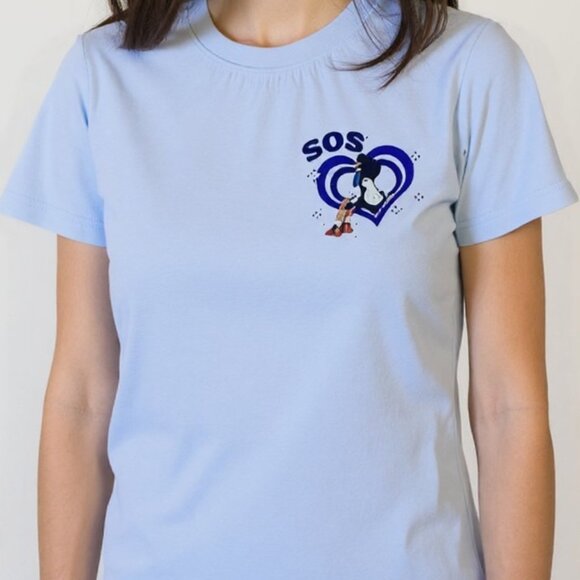 SZA Tour Tee "SOS" -White  Size M - Picture 2 of 4